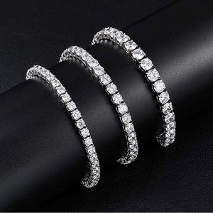 Certified Lab Diamond Tennis Bracelet 4MM
